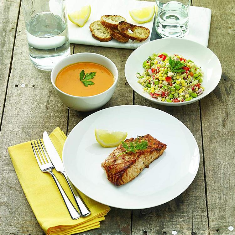 Denmark Tools for Cooks, 12-Piece Round Dinnerware Set, Service