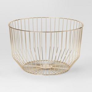 Round Wire Basket Large - Gold - Project 62™