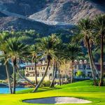 Golfing at Reflection Bay
