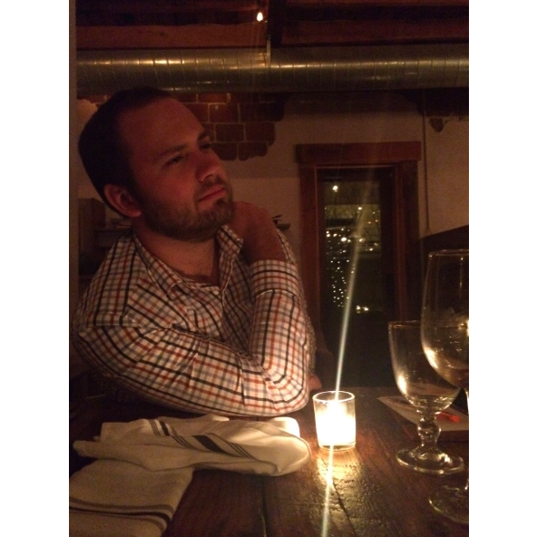 We shared candle lit dinners.