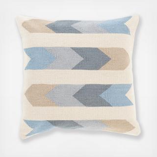 Cotton Arrow Kilim Throw Pillow