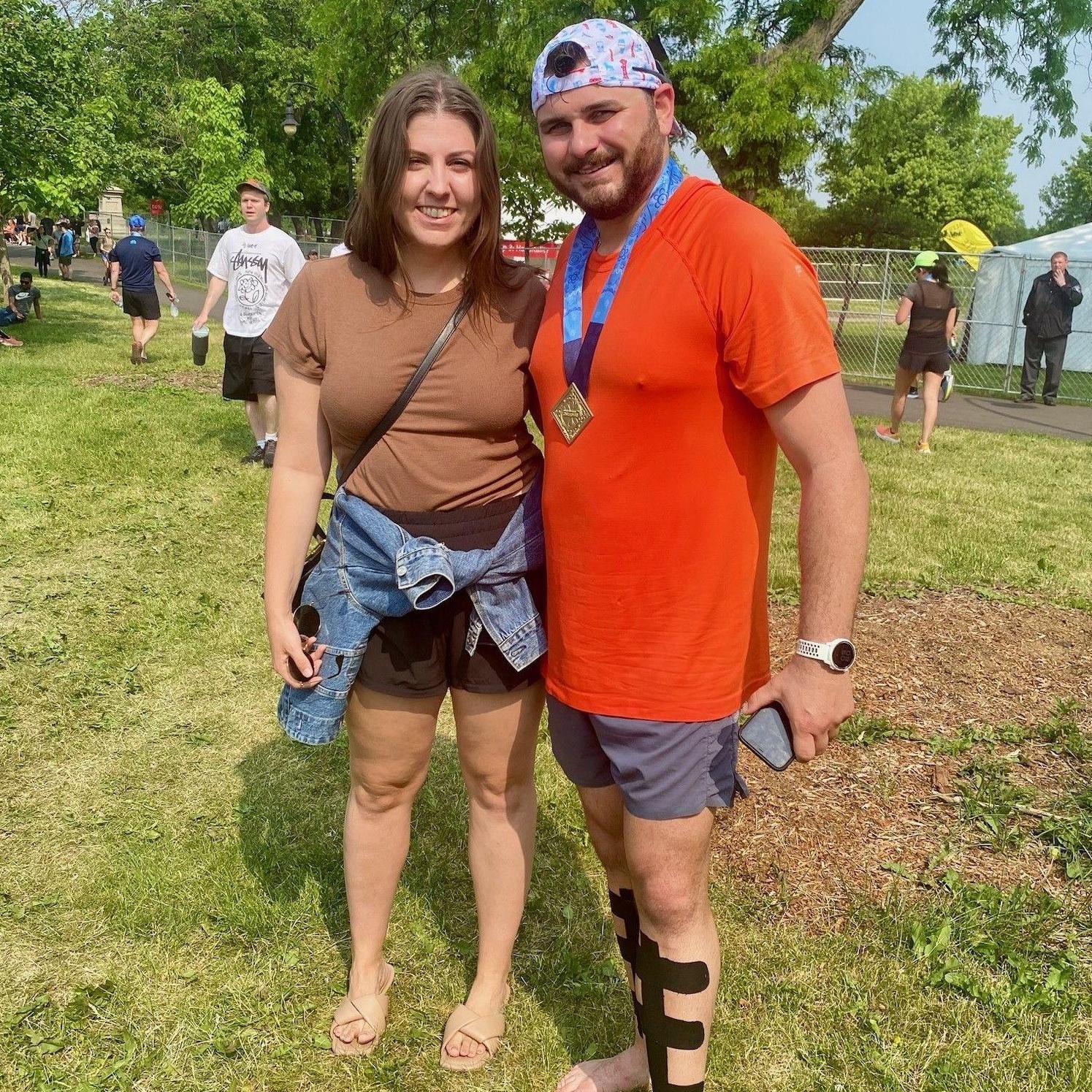 June 2023 - Hunter's half marathon!