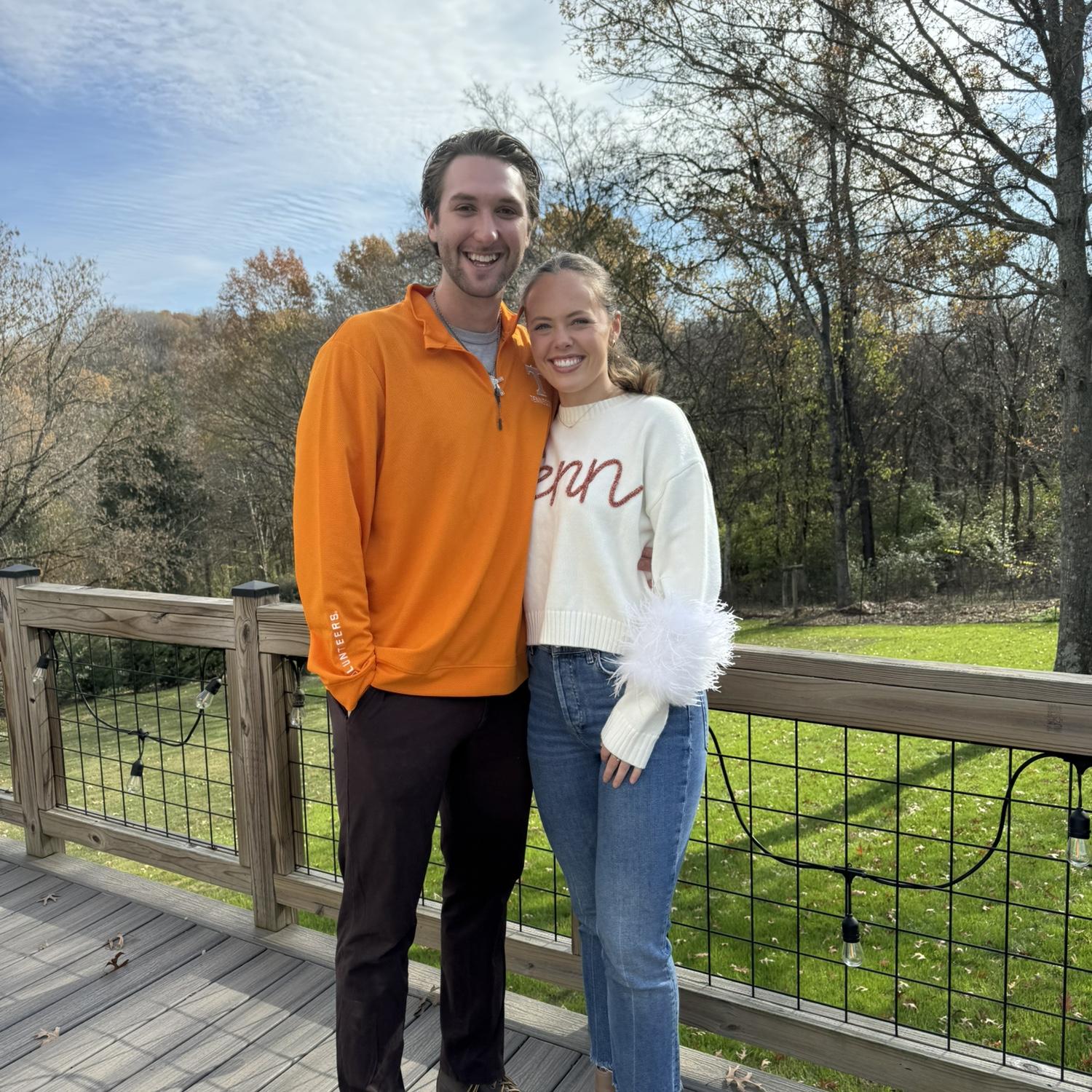 John Thomas slowly starting to wear more orange.