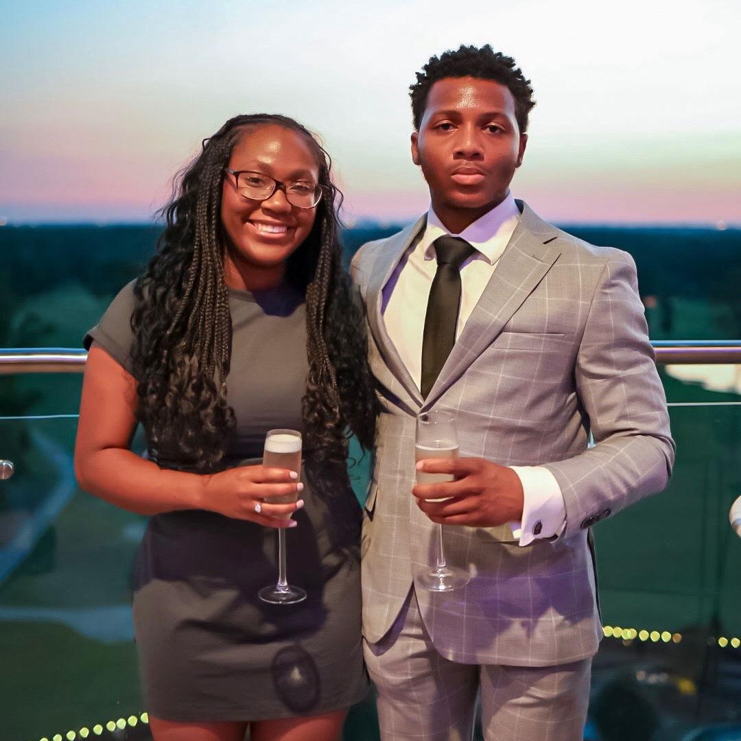 The future Mr and Mrs. Morris