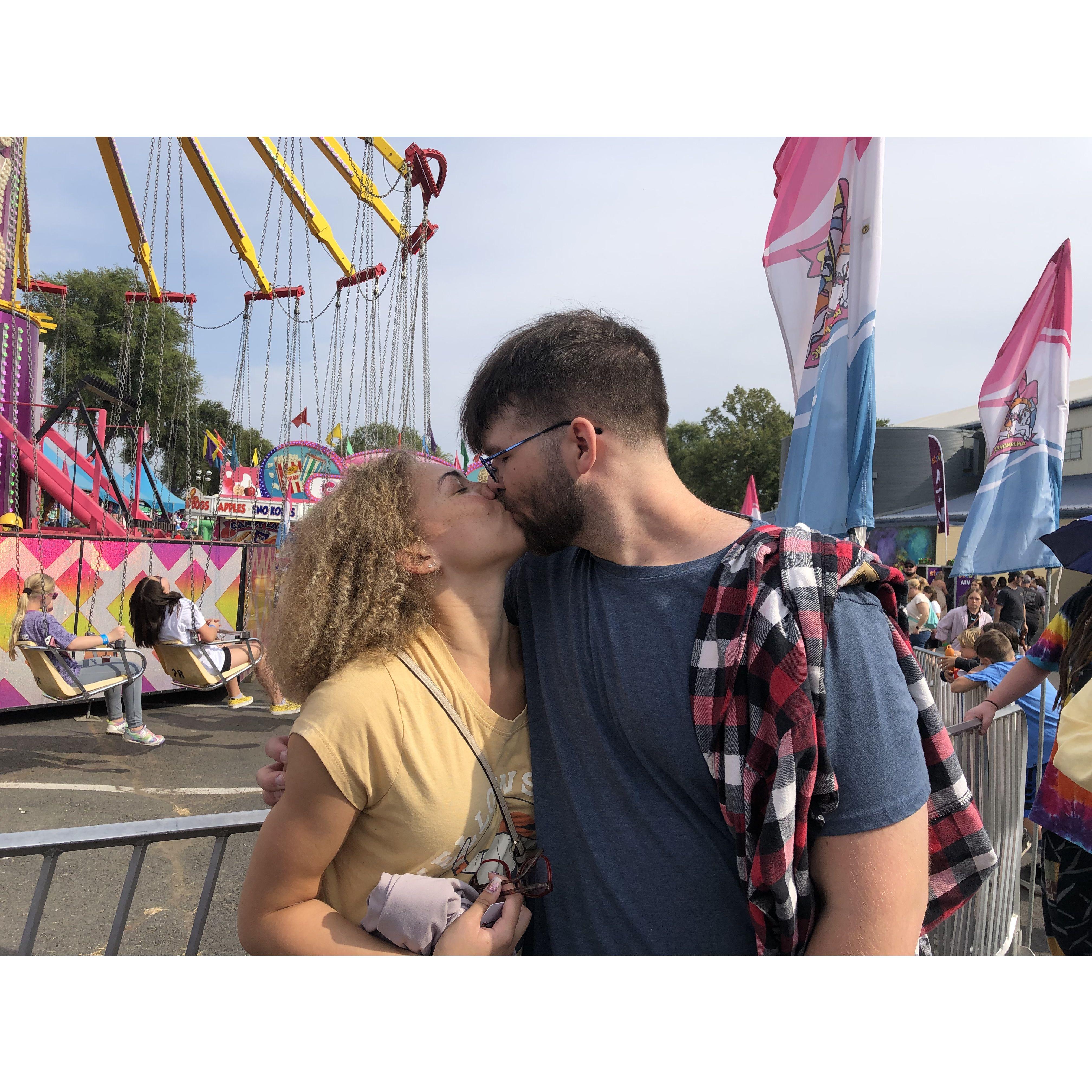 First time at the fair