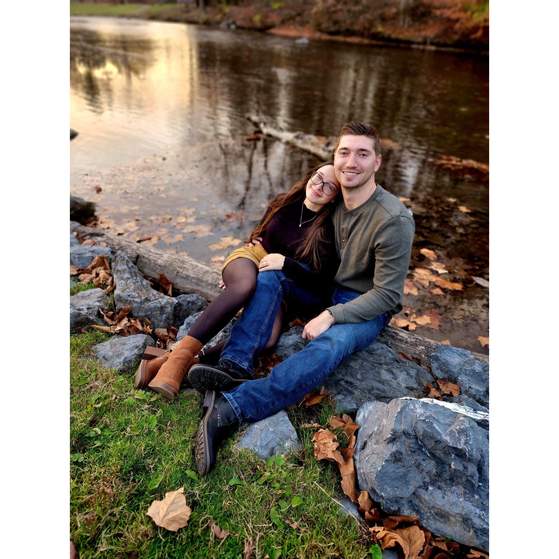 Our engagement shoot! Fall 2022
