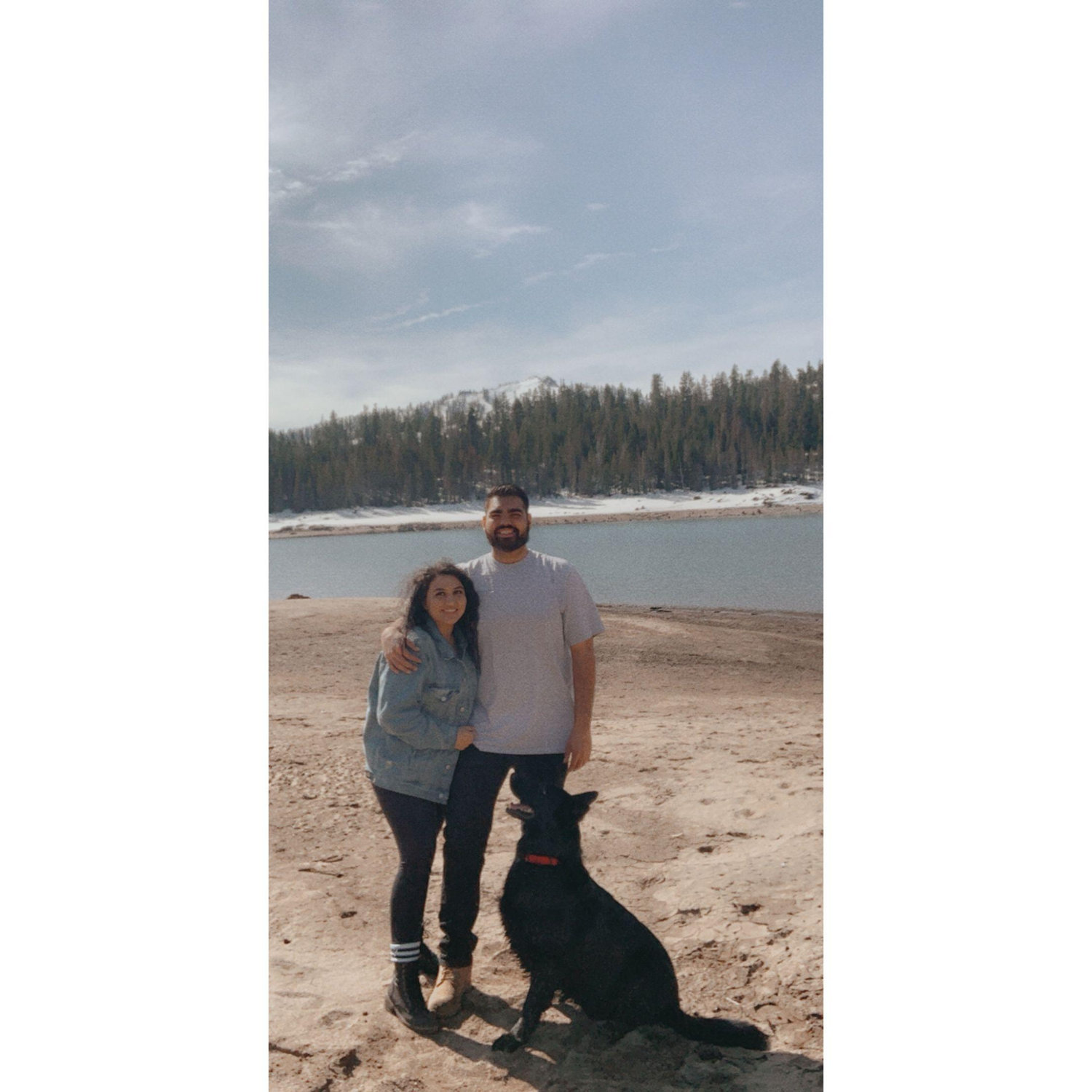 First trip up to Huntington Lake with Ares.