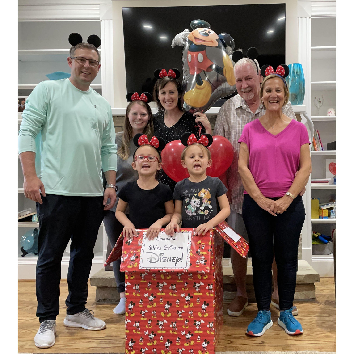 Surprise Disney Trip