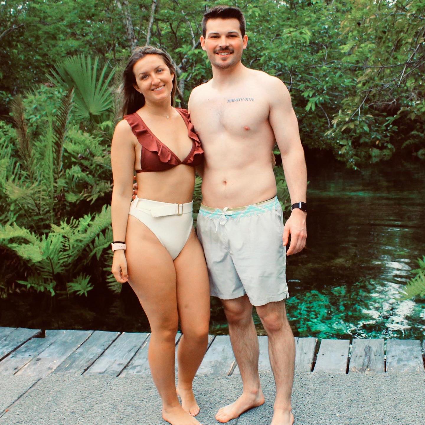 Zipline & Cenotes exploration on our first trip together to Cancun. May 2022