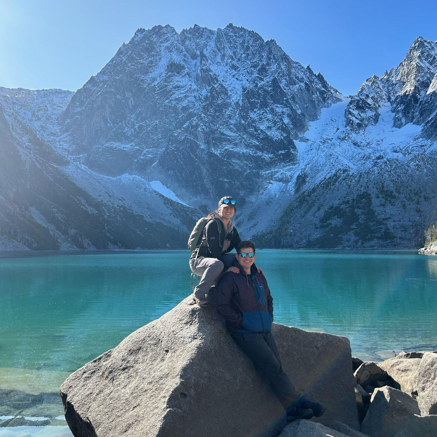 A nice stop on the Wonderland Trail near Leavenworth, Washington.