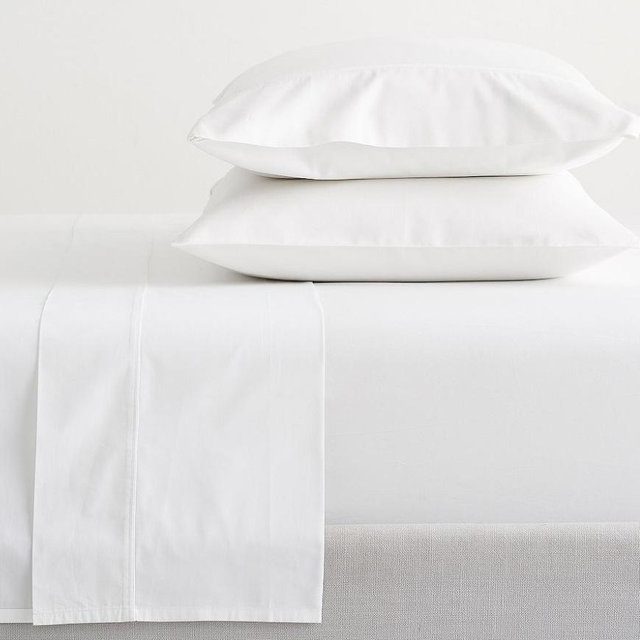 Pottery Barn - 400-Thread-Count Organic Percale Queen Sheet Set
