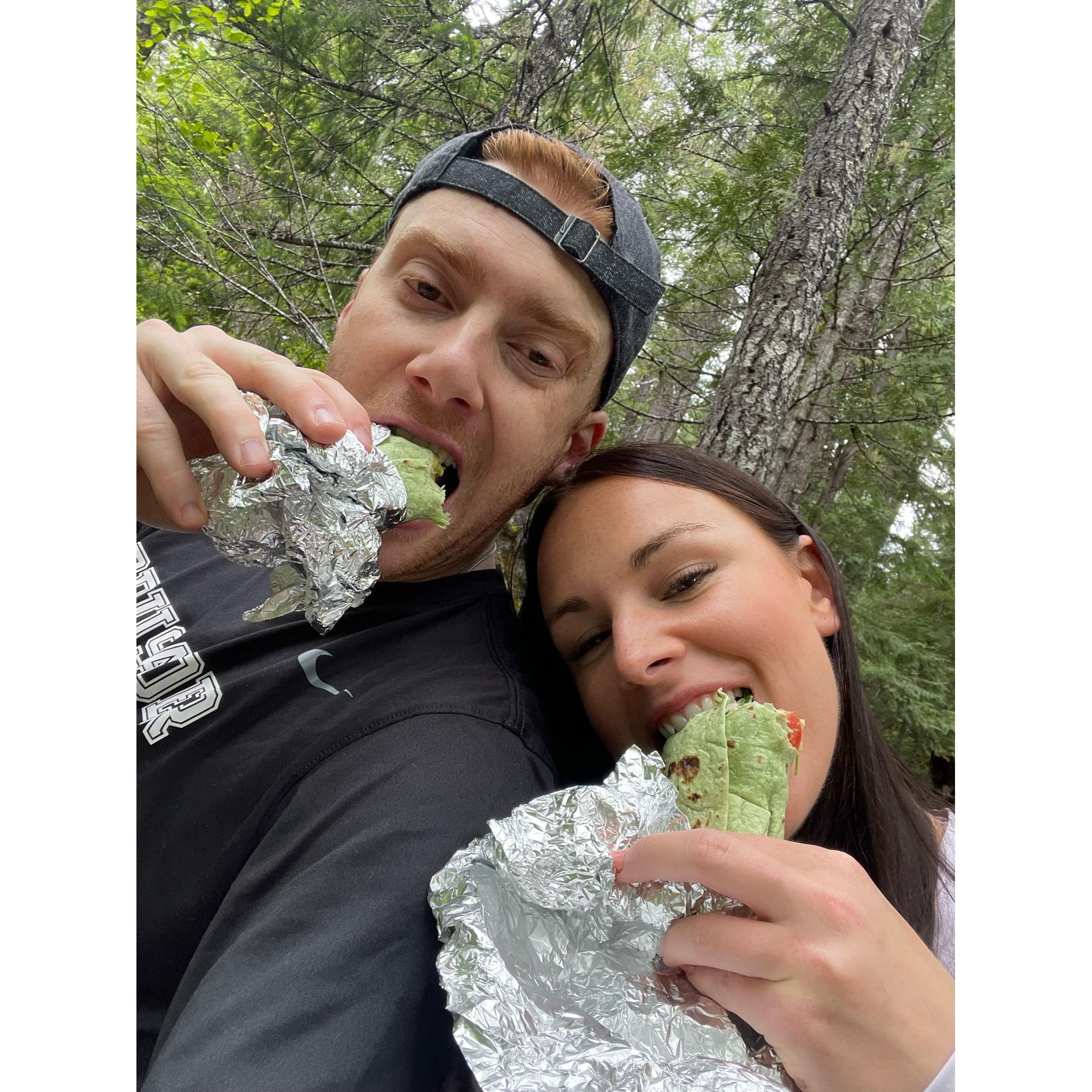 Kenzie's famous trail wraps