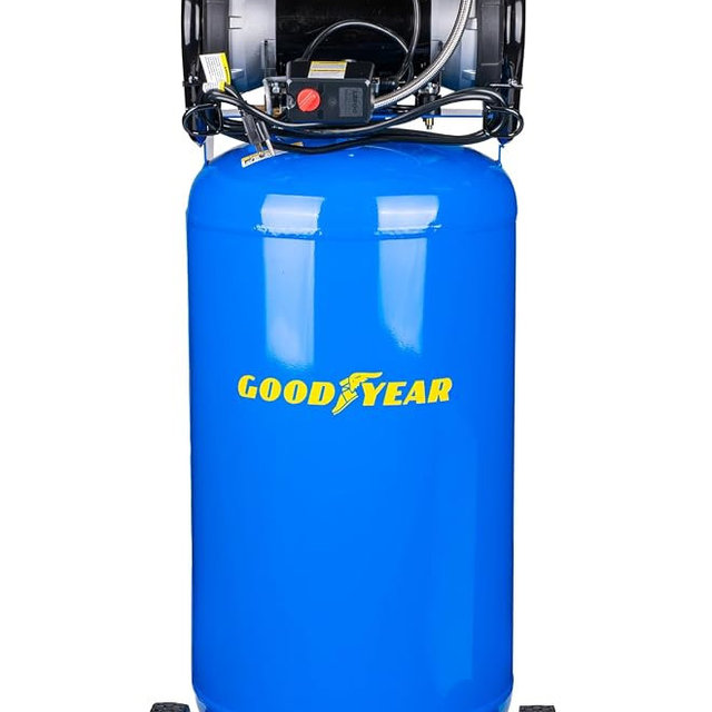 Goodyear 26 Gallon 175 PSI Super Quiet Oil Free Electric Vertical Air Compressor