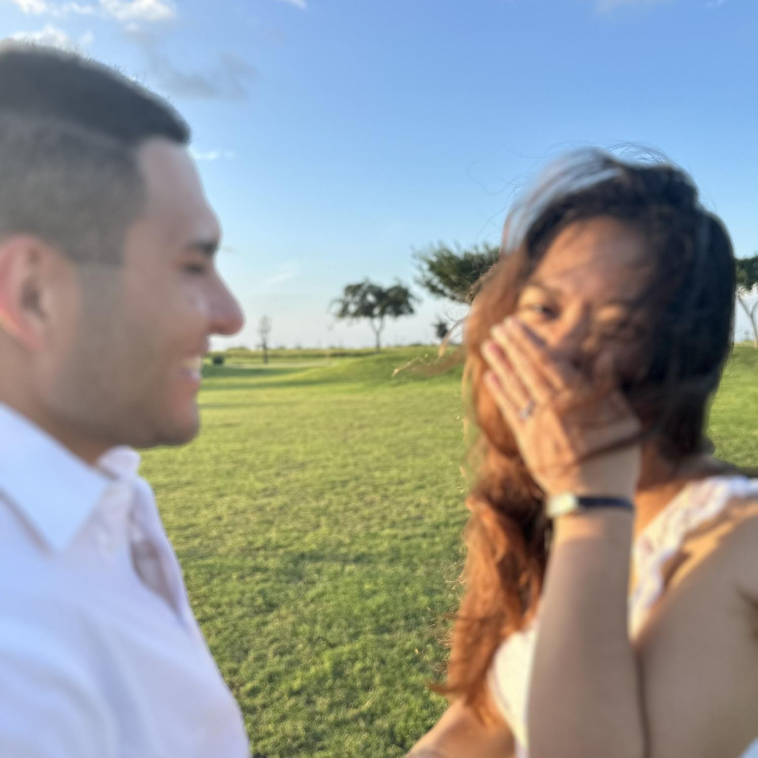 We are probably laughing at how awkward we were while AD was snapping our pictures 📸😆