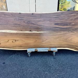 Dining table hardwood slab
