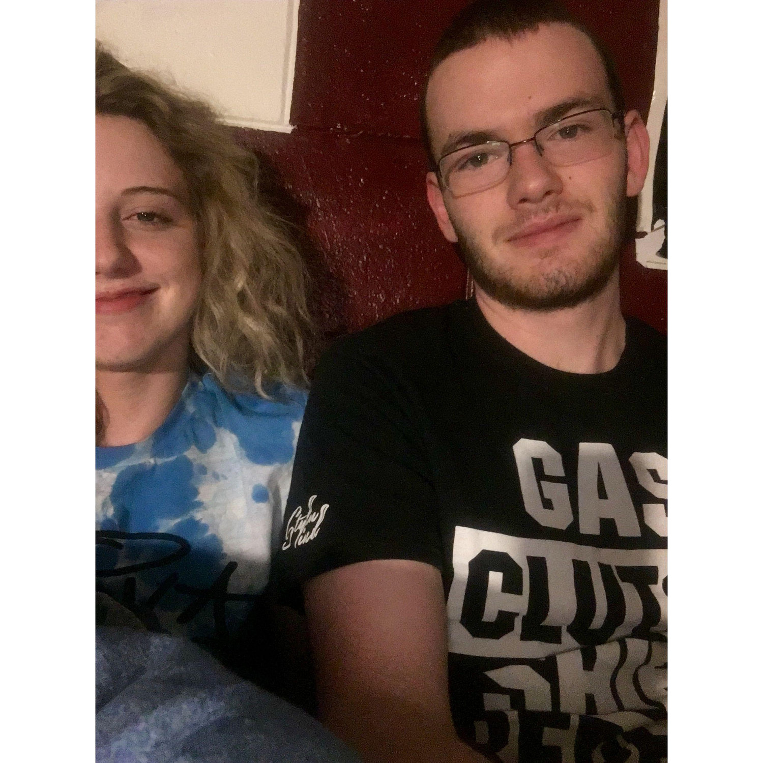 This is the first picture we ever took together! May 8th, 2016!!