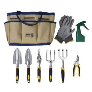 Garden Tool Set in Tote Bag (9-Piece)