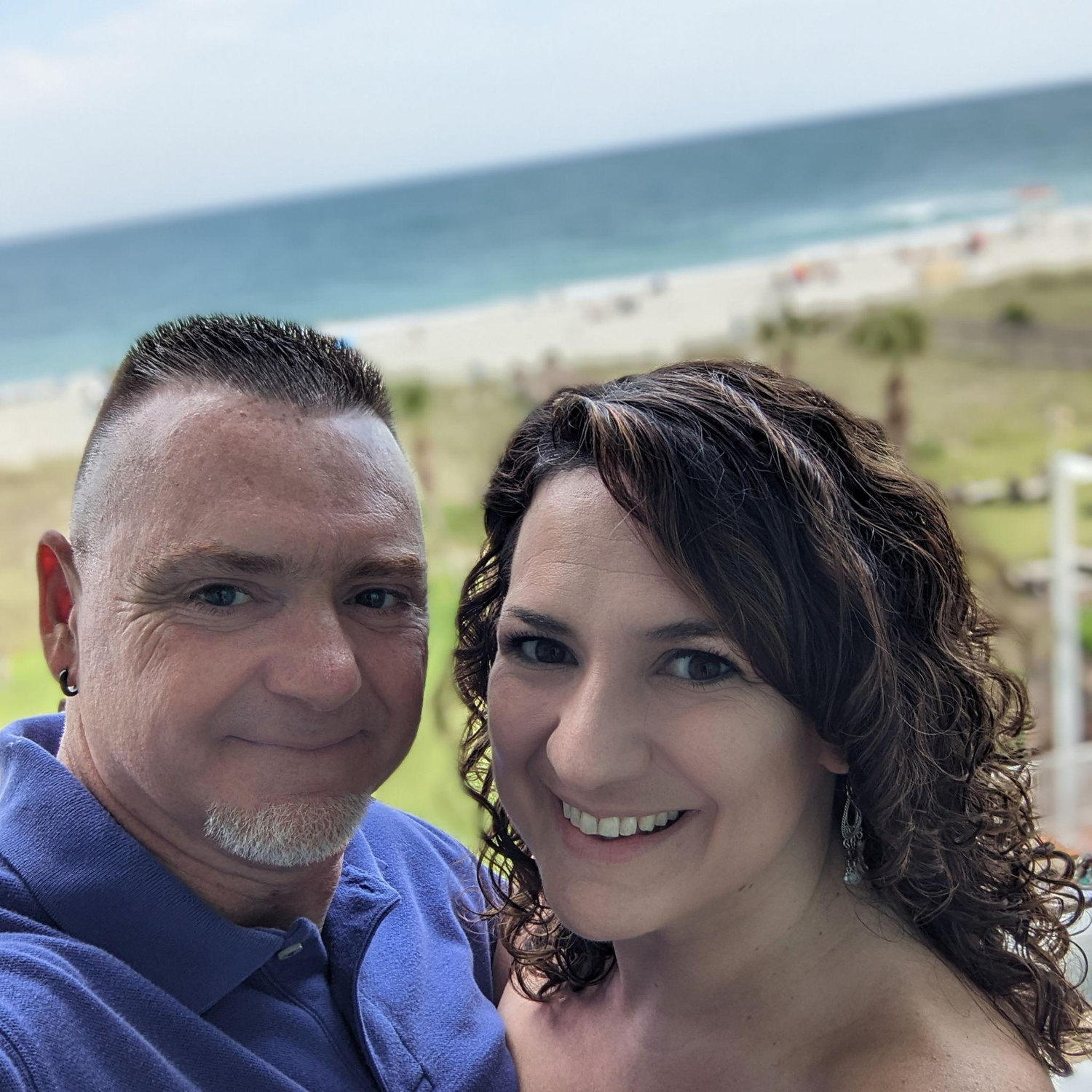 Our first beach trip together