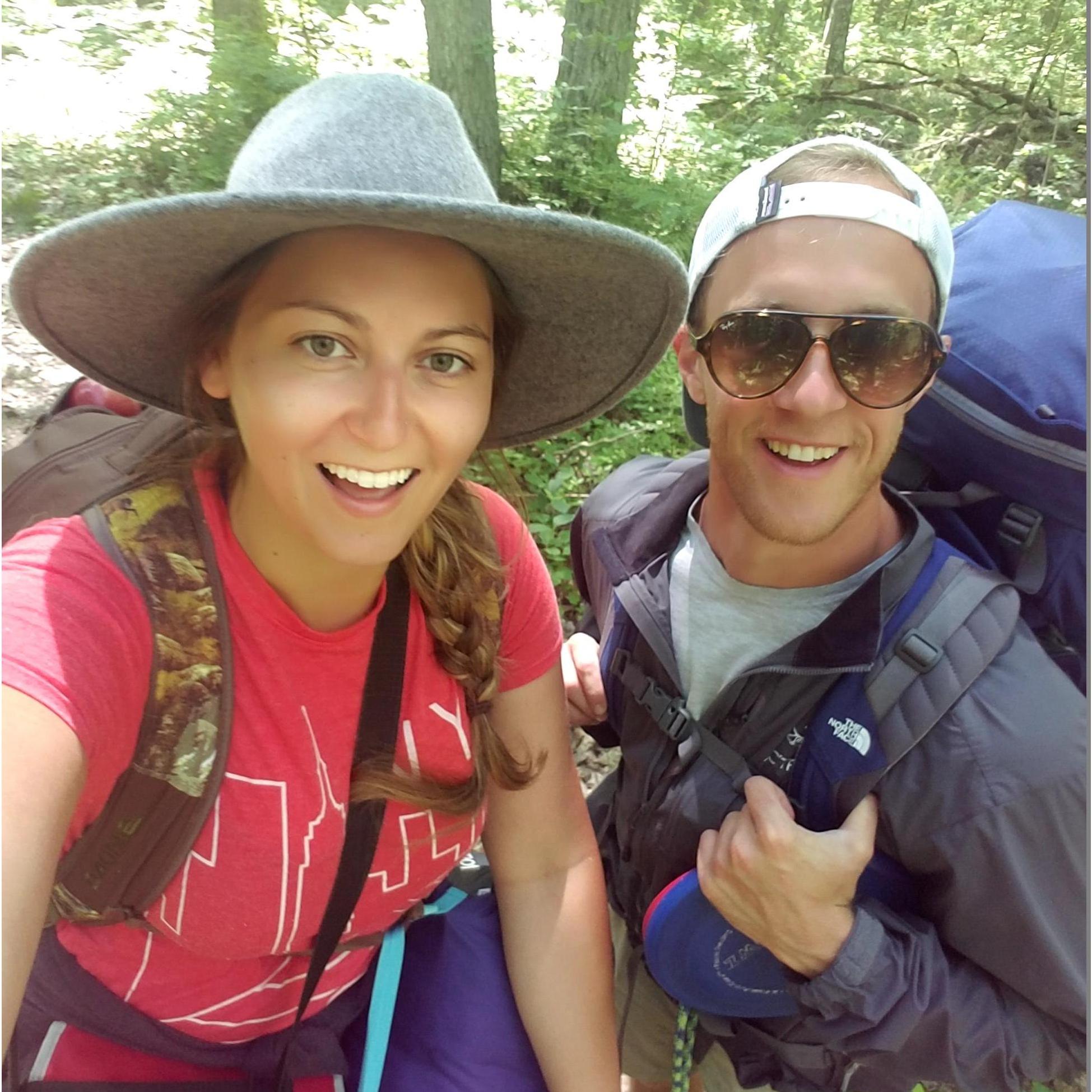 Backpacking + Sun Tans