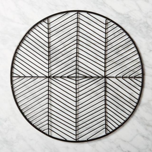 Register Black Metal Placemat