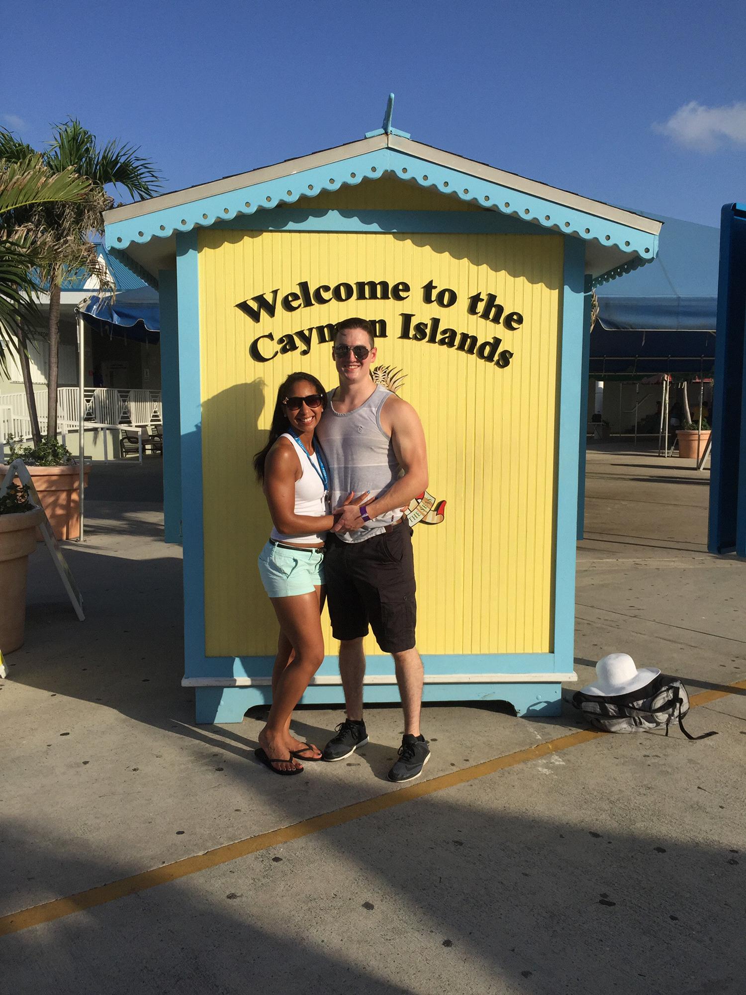 Our 1st vacation out of the Country together!