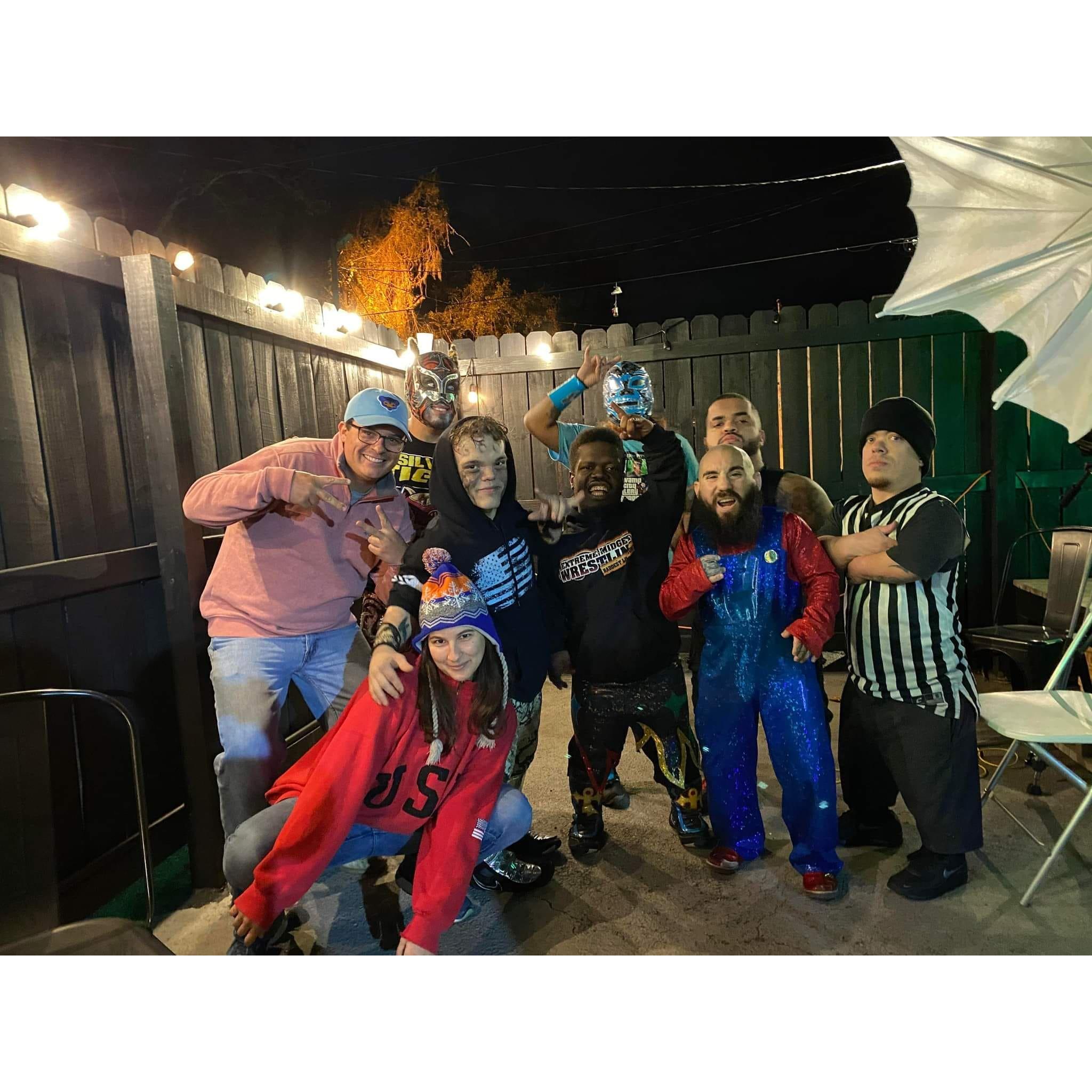 Good old fashioned Midget Wrestling.