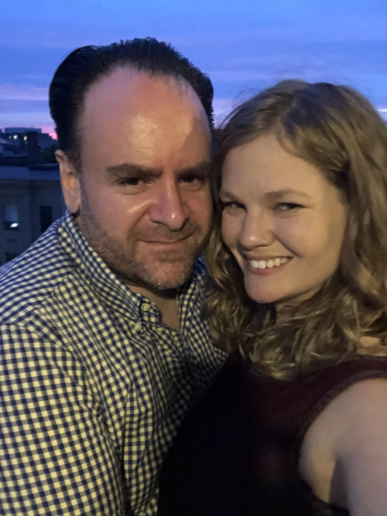 Date night at the Salem Roof top bar