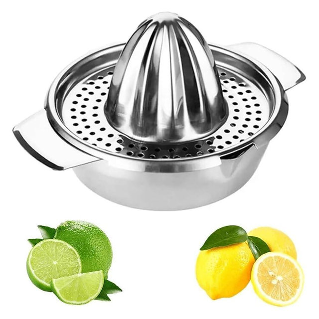 Stainless Steel Fruit Lemon Juicer,Manual Juicers Fruit Hand Squeezer For Kitchen Tool