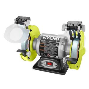 2.1-Amp 6 in. Grinder with LED Lights