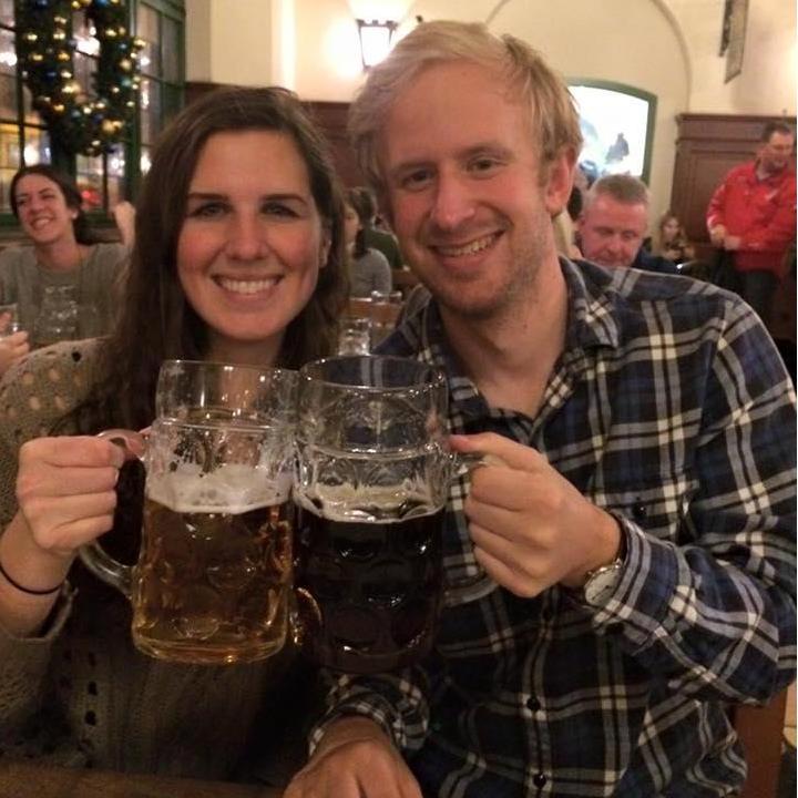 Sharing some brews in Germany