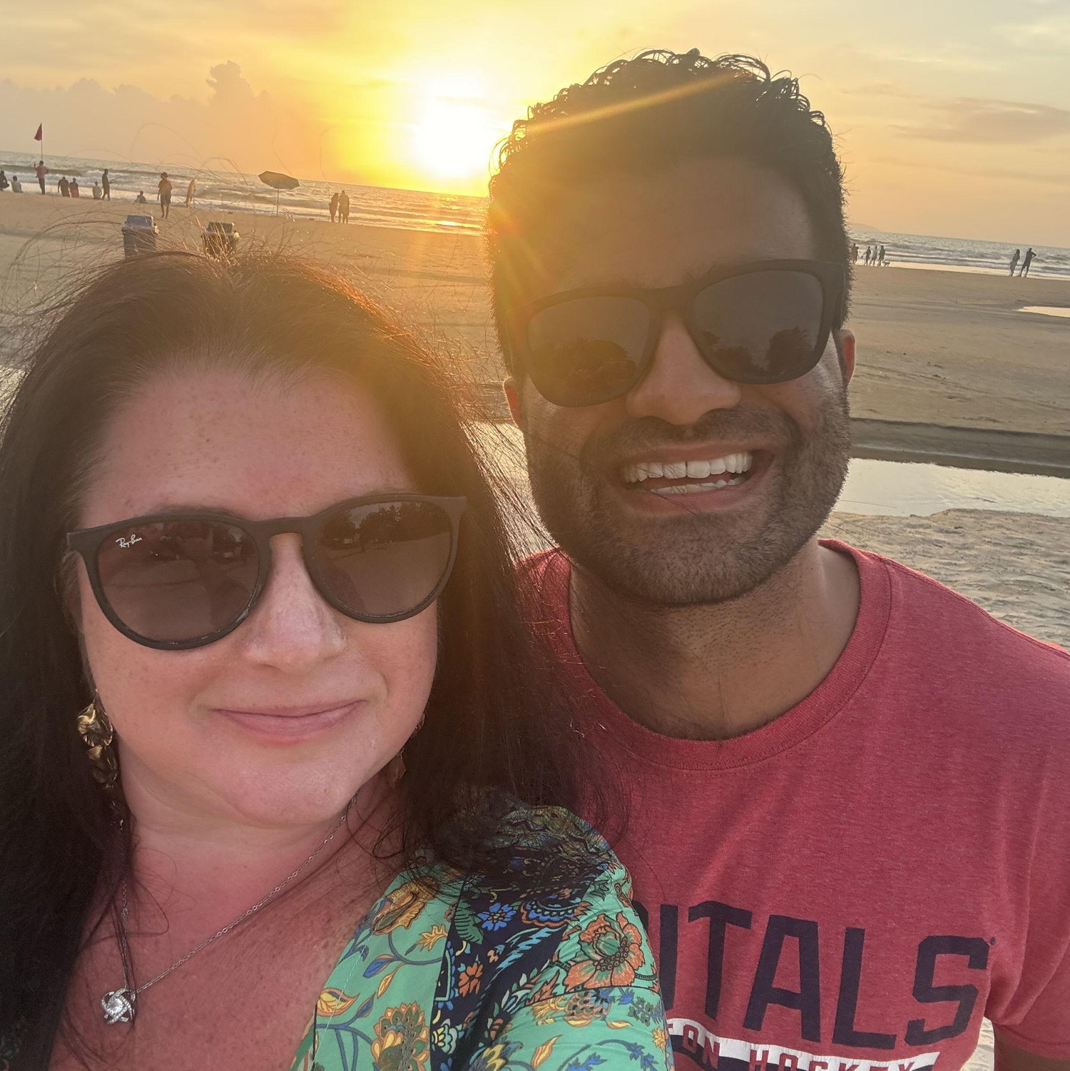 Sunset in Goa, India