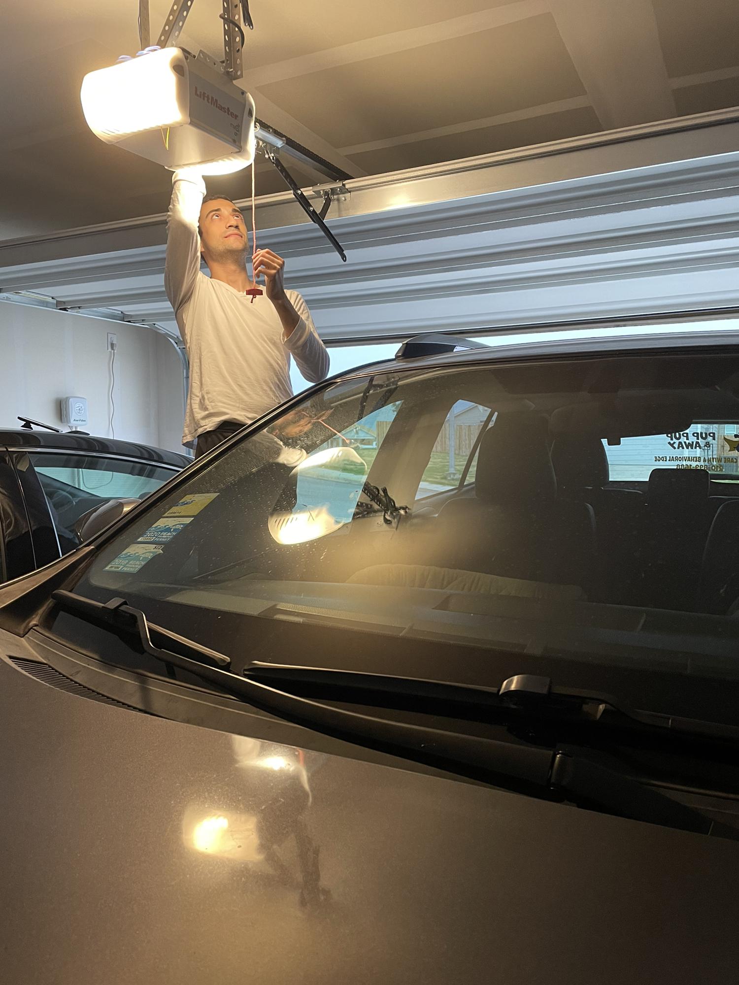 Anthony turned into a bit of a handyman when they moved into their first home in April 2022. And Steph likes to document with pictures :)