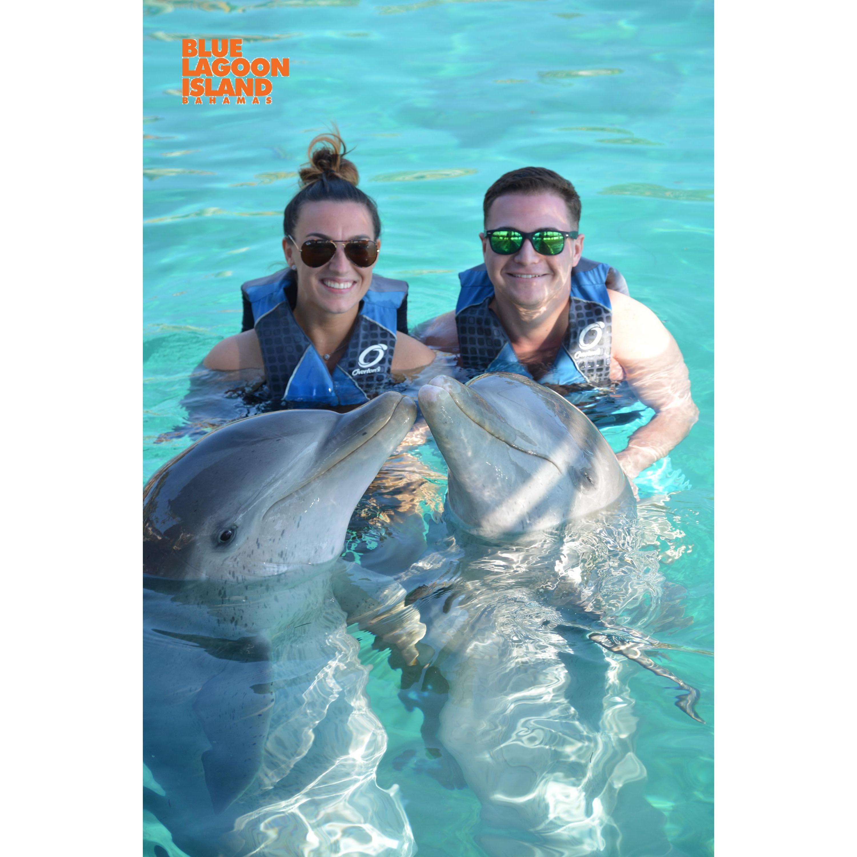 This was our first vacation together to the Bahamas! It was also the first time JD had ever been on an airplane!