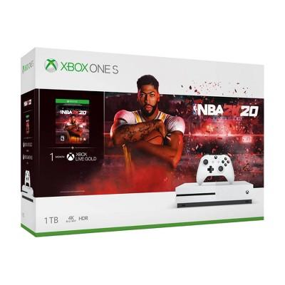 Xbox One S 1 TB NBA 2K20 Bundle