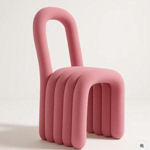 Noodle Pipe Chair Pink