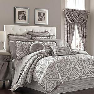 J. Queen New York™ Luxembourg Comforter Set in Antique Silver