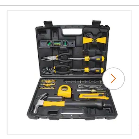 65 Piece Homeowner Toolkit