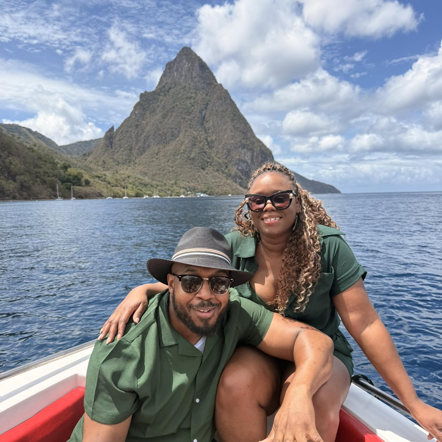 First time on a boat together