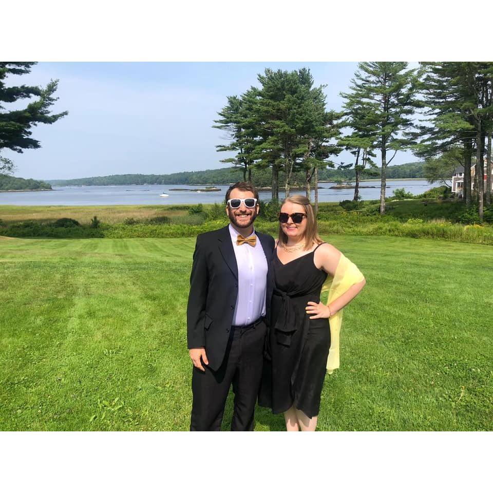 Steve and Cassandra's wedding in beautiful Maine!