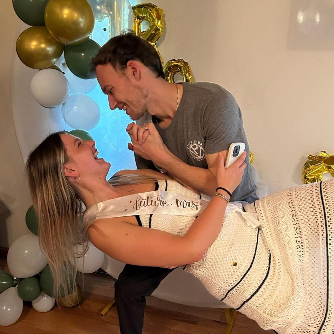 Went back to NH to have our engagement party.