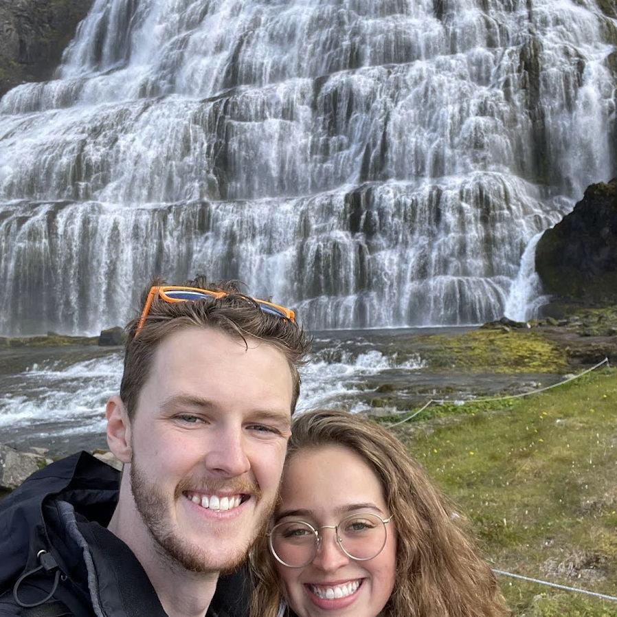 Iceland waterfall, 2022