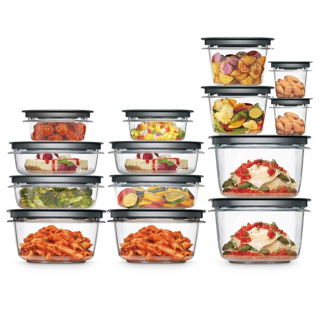 Rubbermaid 20pc Premier Food Storage Container Set in Red for $17.99