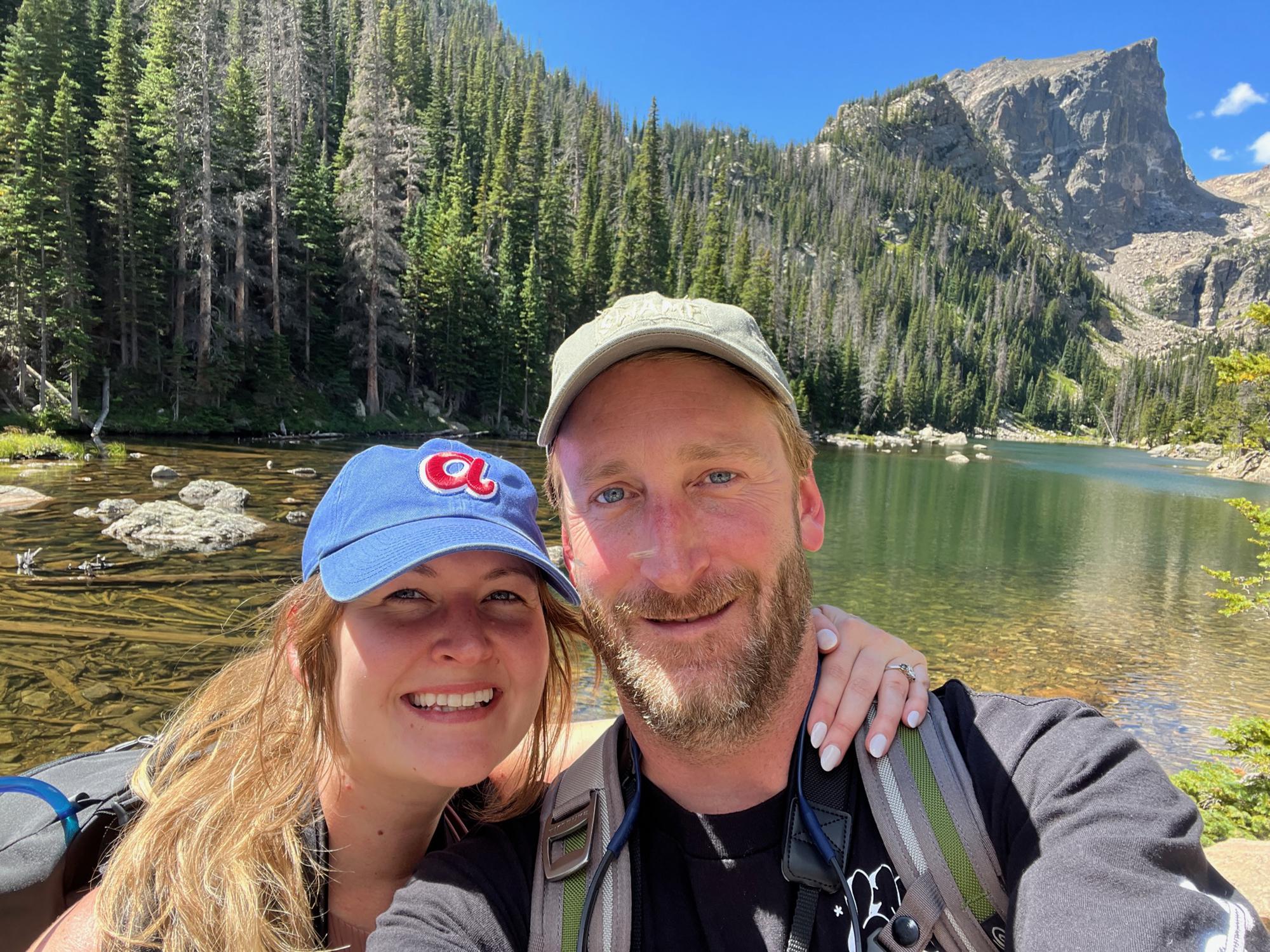 Fiancé-moon at Rocky Mountain National Park, CO August 2022