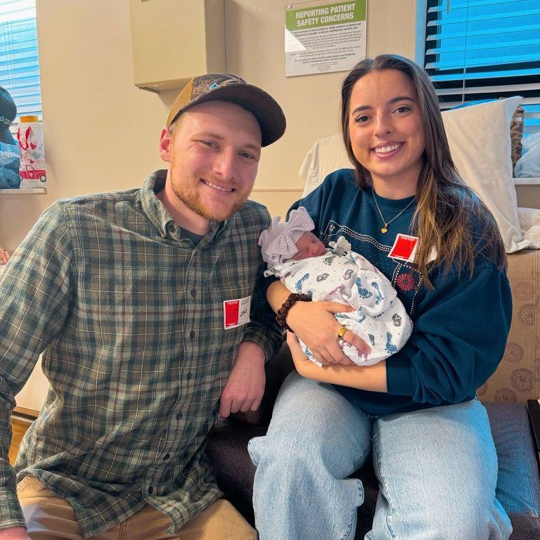 February 14th, 2026: We became Aunt Laura and Uncle Clay, and got to meet Ivory Ann!