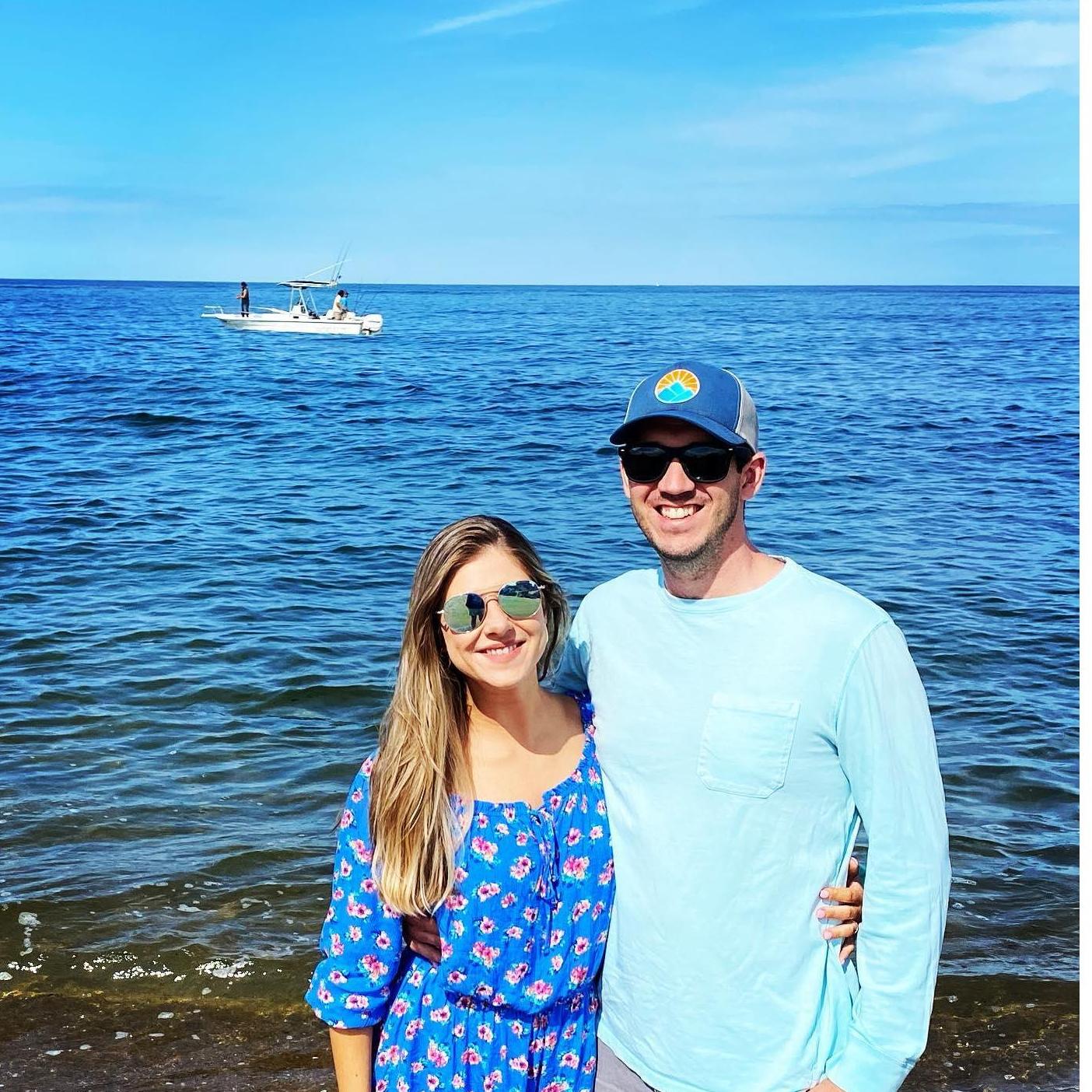 We both love the ocean so much... we just had to get married on the water!