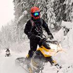 Snowmobiling