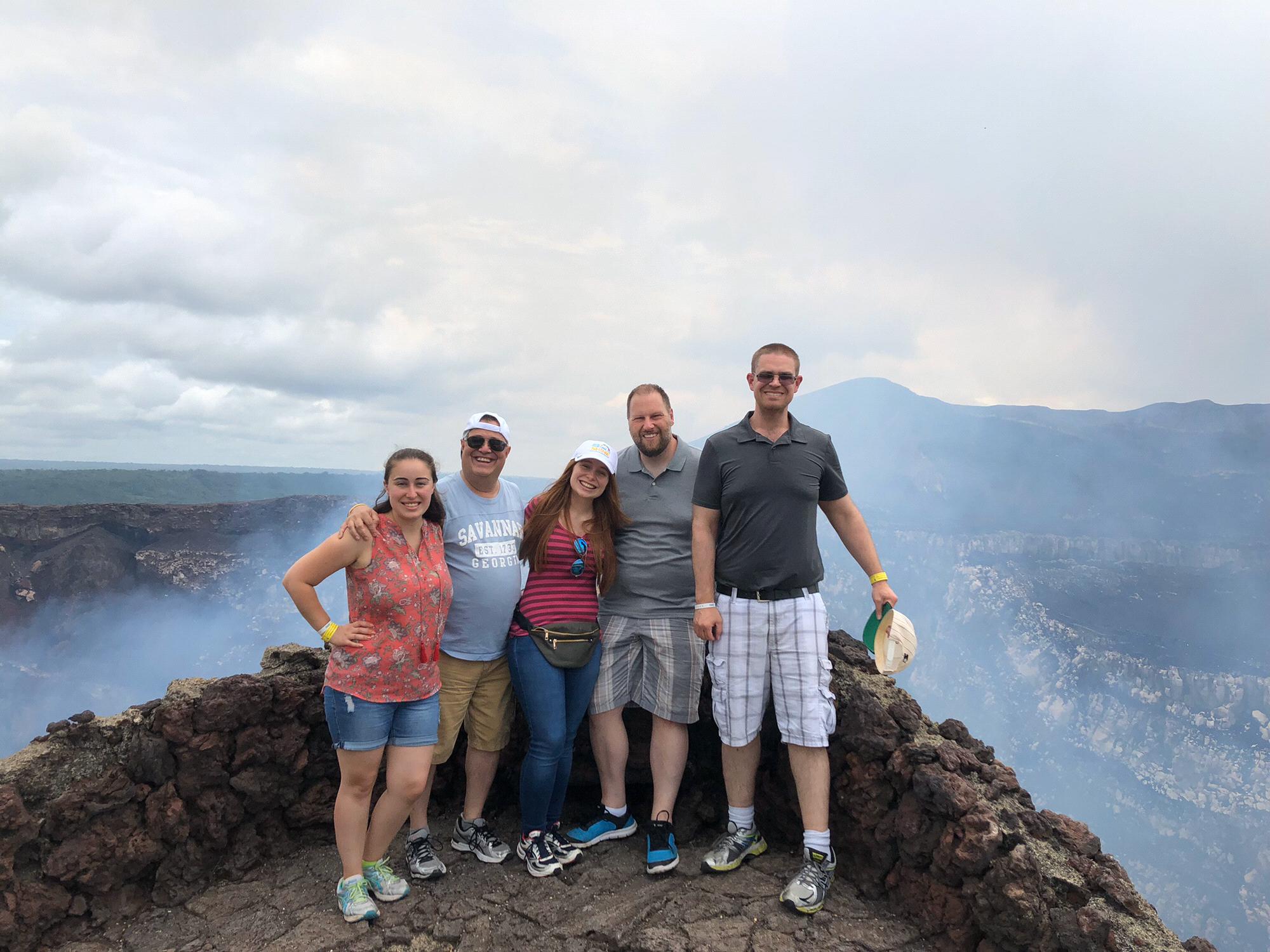 Volcano hunting in Nicaragua.