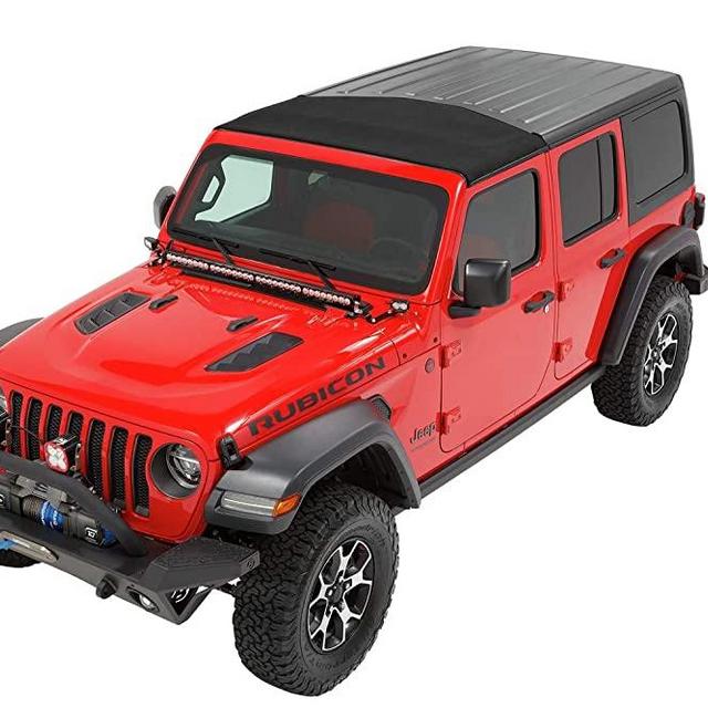 Bestop 5245417 Black Twill Sunrider for Hardtop 2018-Current Jeep Wrangler JL & 2020 Jeep Gladiator