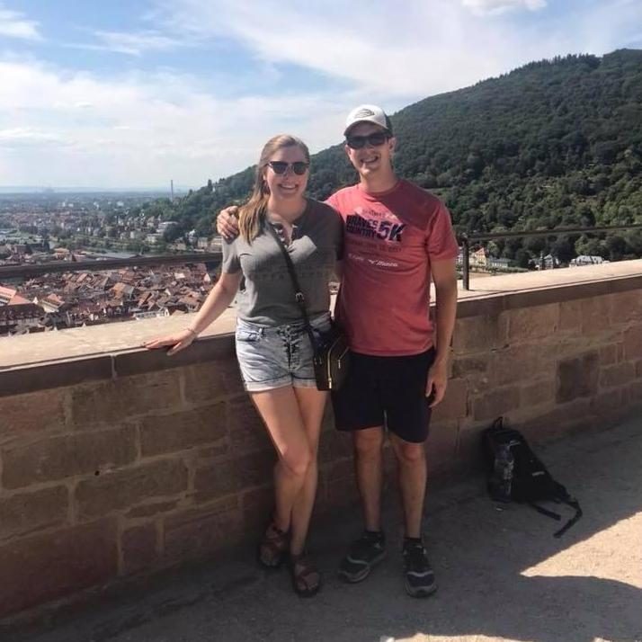 When we visited Heidelberg Castle in Germany!