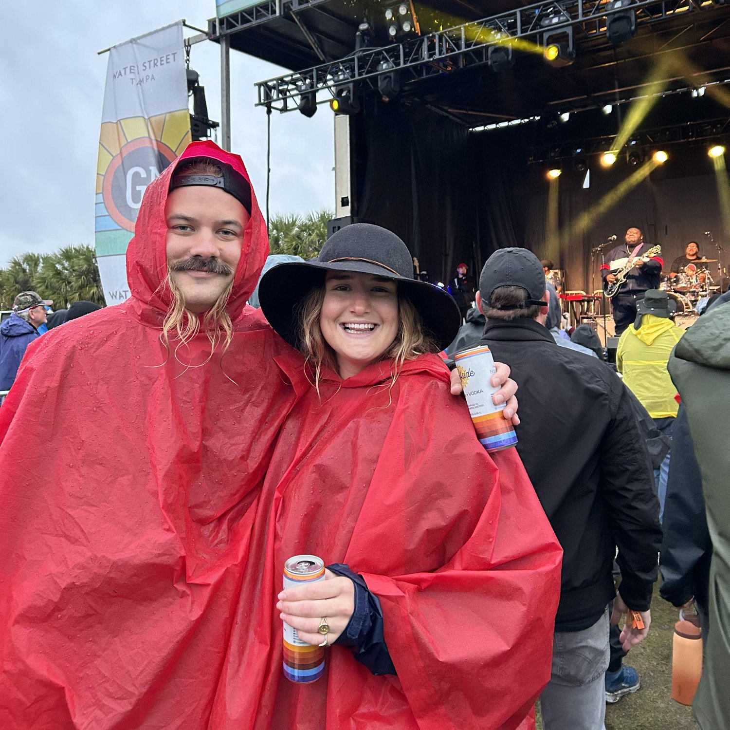 A super rainy Gasparilla festival